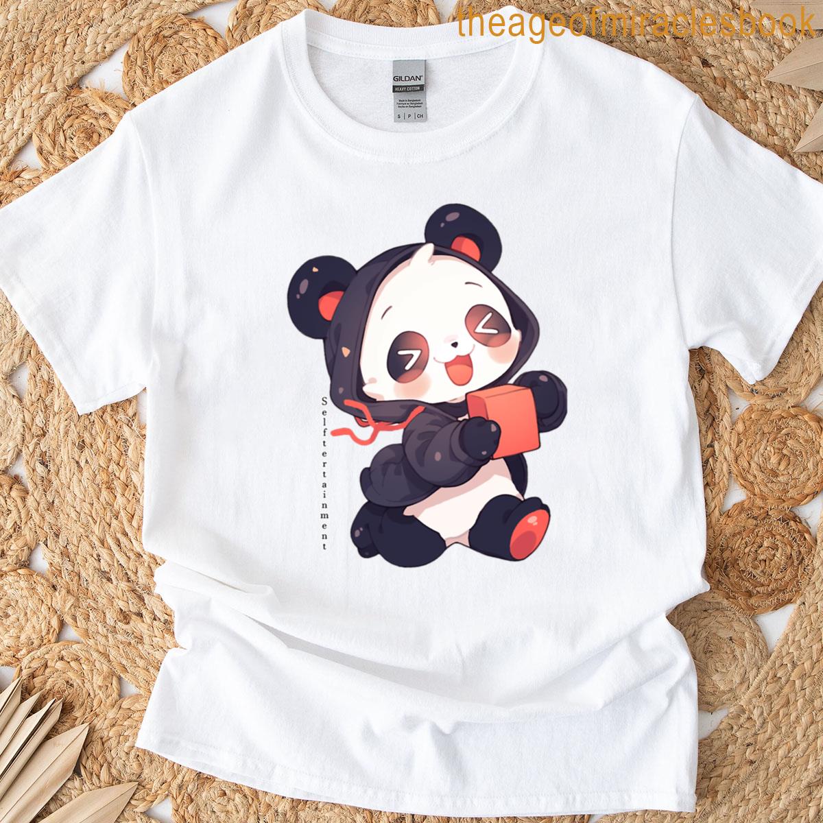 Present Panda Oversized T-shirt