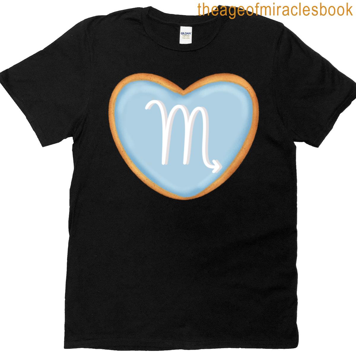 Scorpio Zodiac Sugar Cookie Design T-shirt