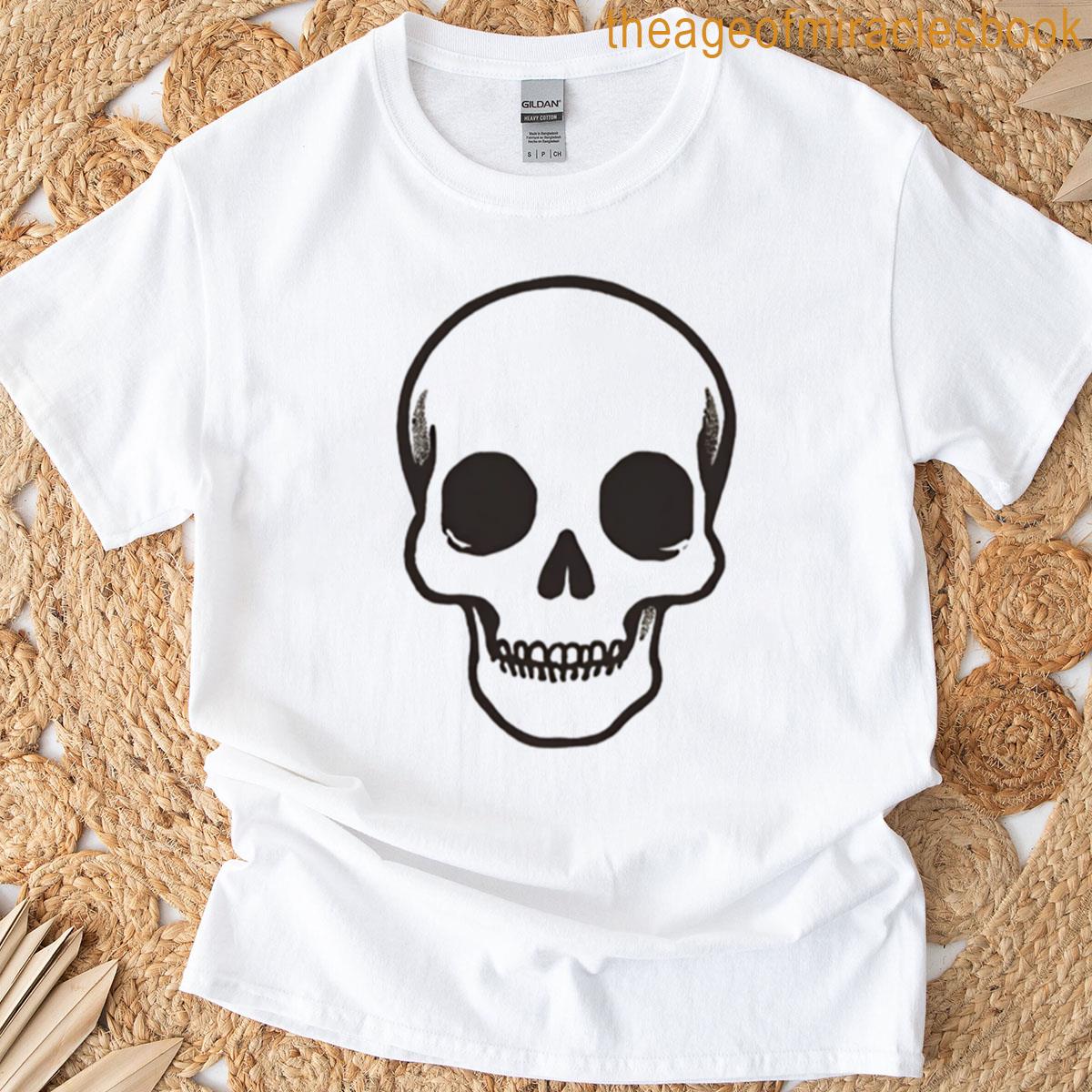 Skull Bones Halloween Oversized T-shirt