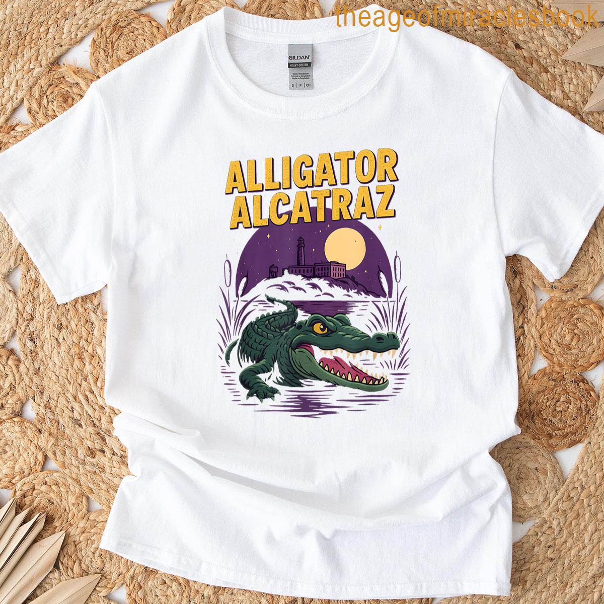 Alligator Alcatraz Funny T-shirt