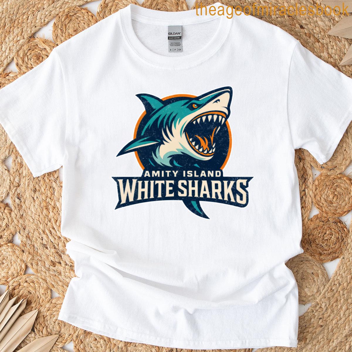 Amity Island White Sharks T-shirt