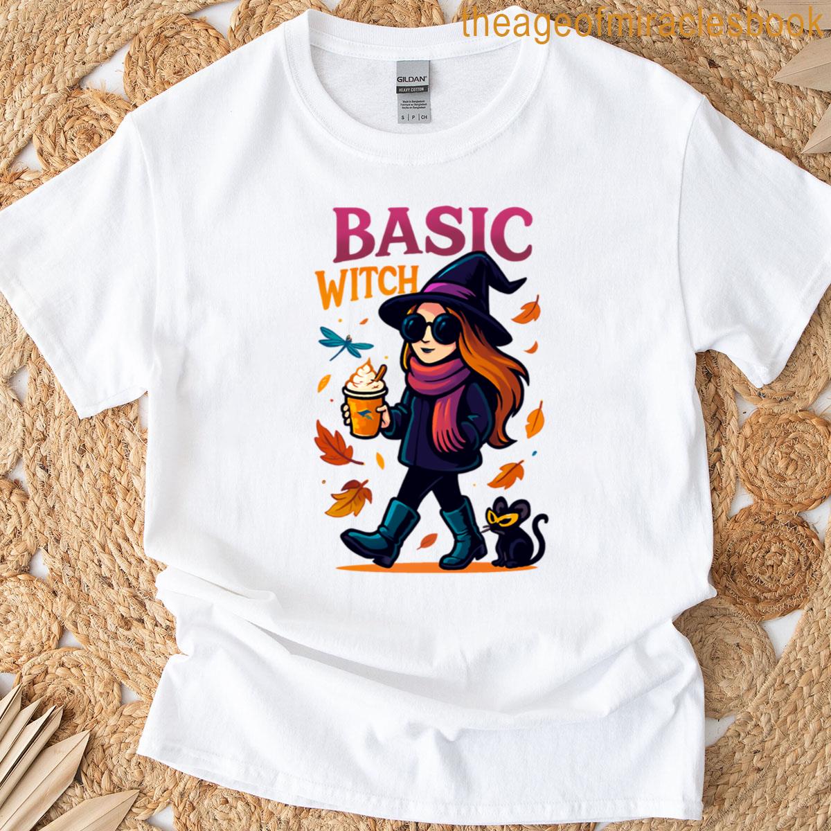 Basic Witch Fall Halloween T-shirt