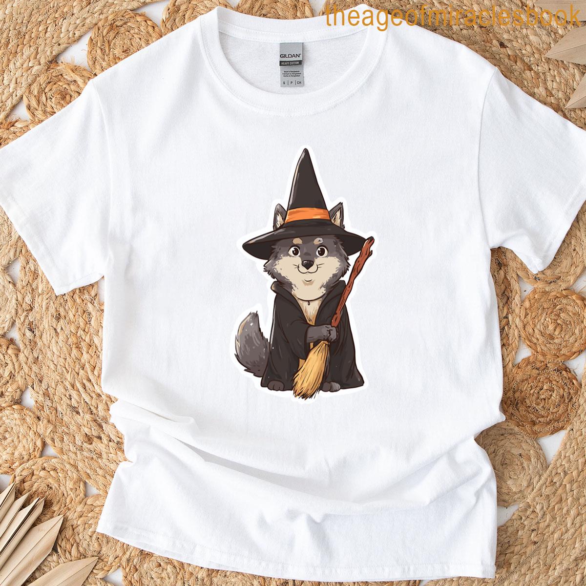 Charming Witchy Wolf T-shirt