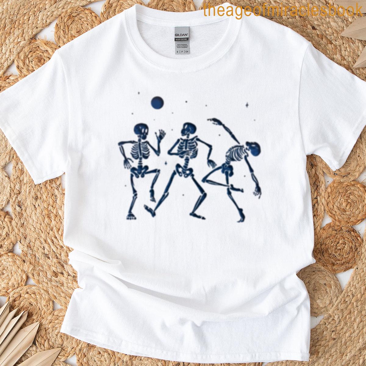 Dancing Skeletons Spooky Party Vibes T-shirt