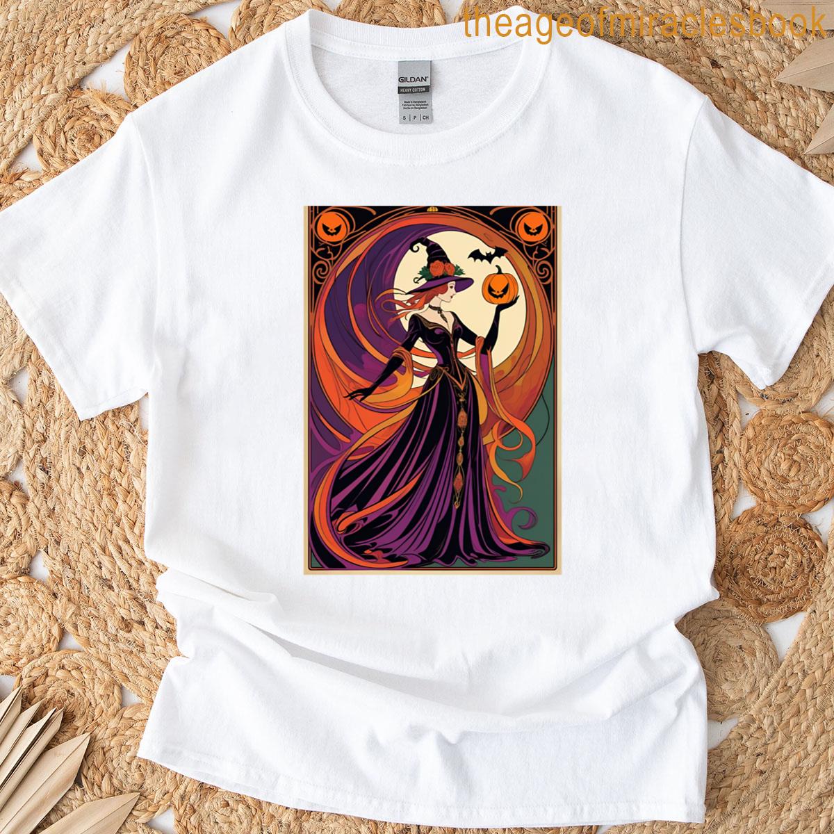 Enchanted Halloween Elegance T-shirt