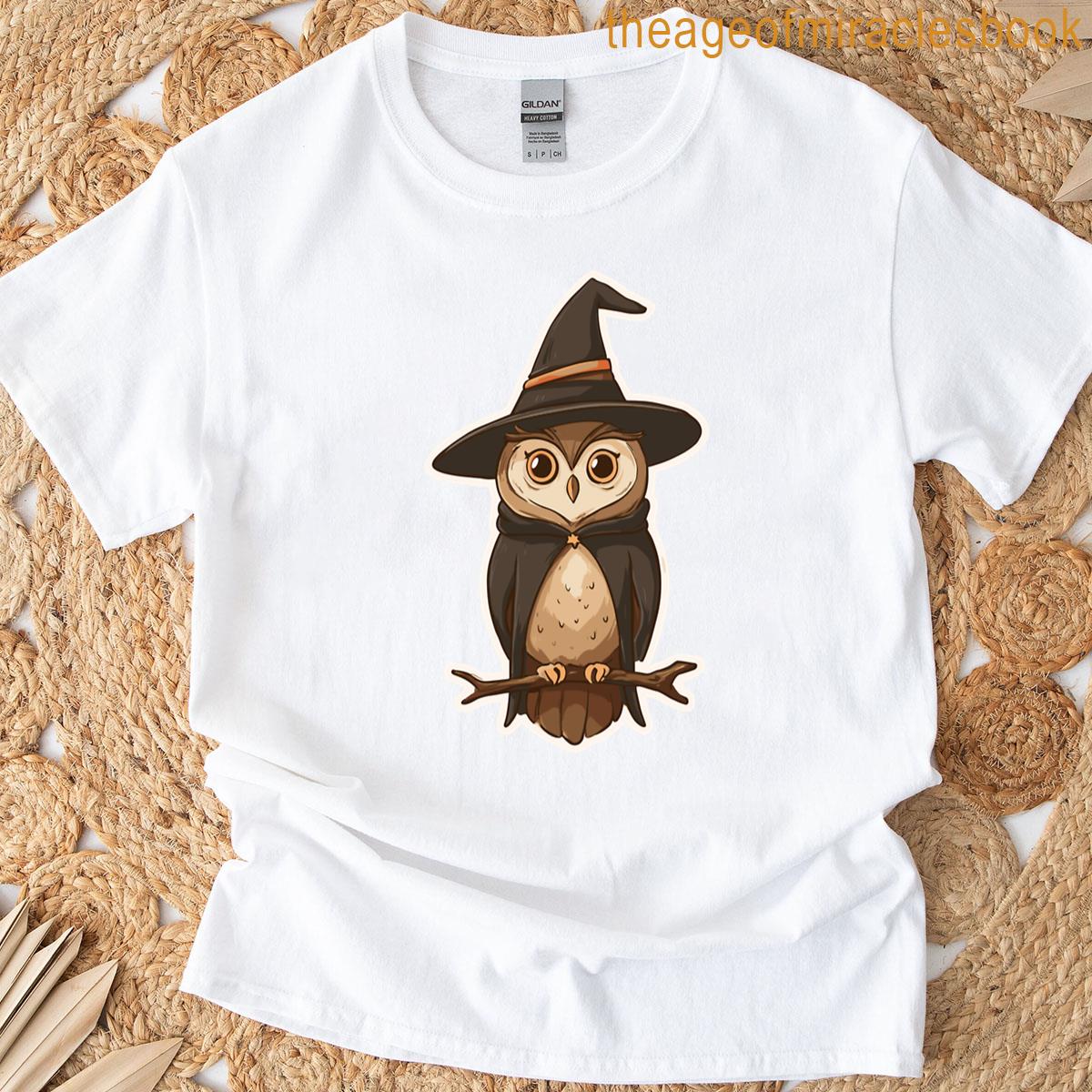 Gothic Witchy Owl T-shirt
