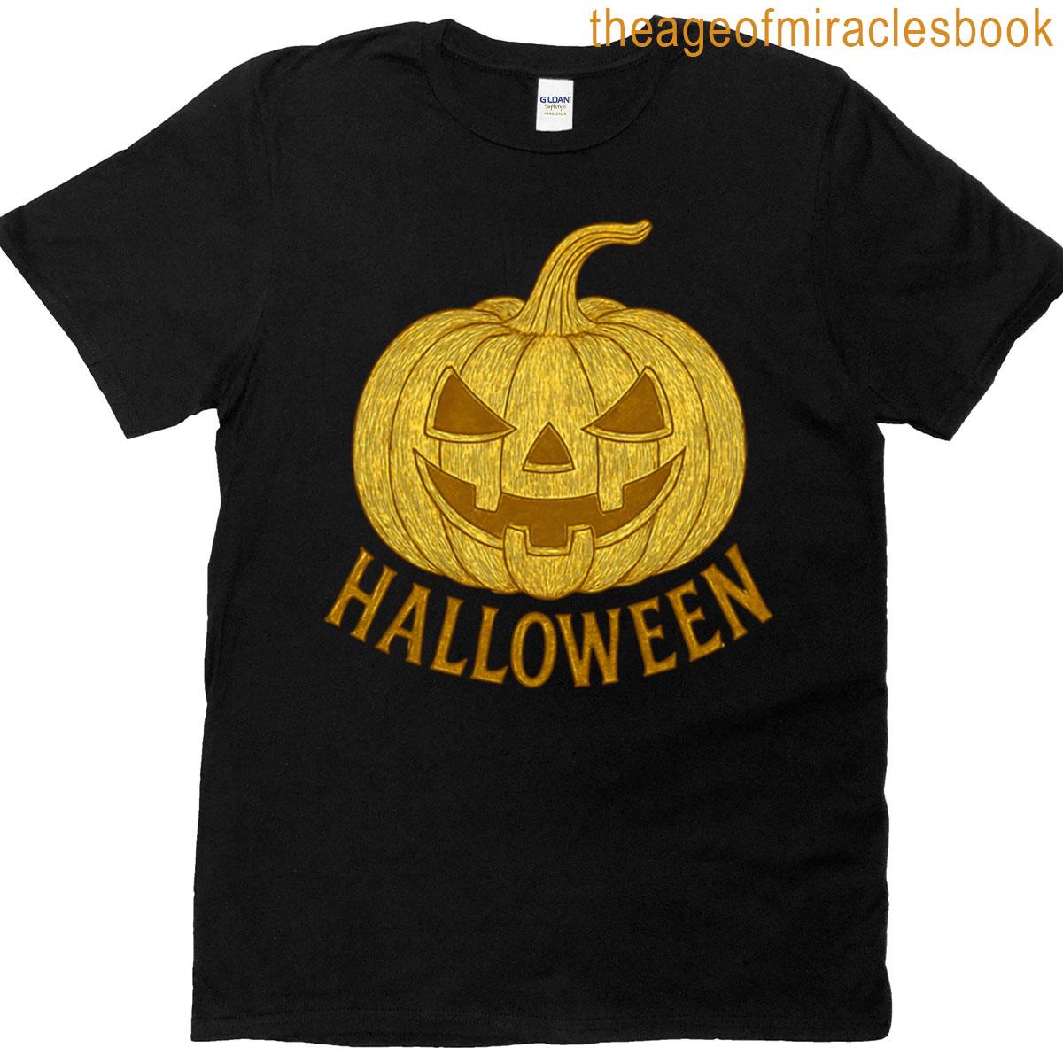 Grinning Glow Halloween Edition Oversized T-shirt