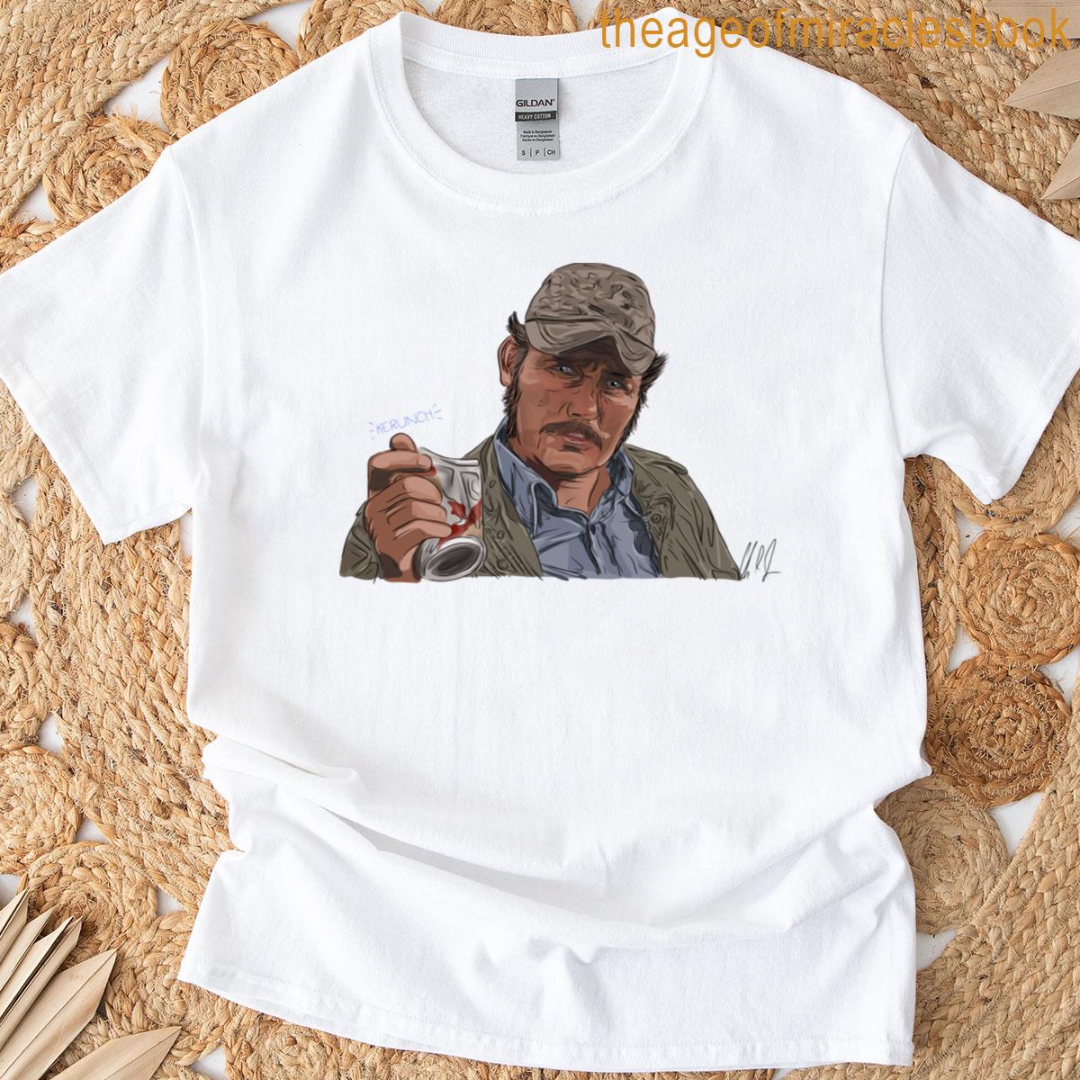 Jaws Quint Vs Can T-shirt