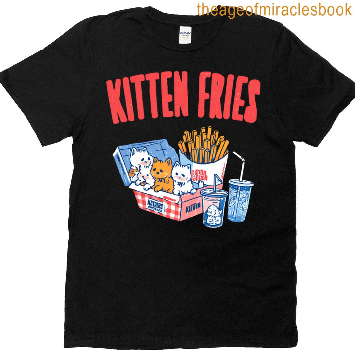 Kitten Nuggets And Fries T-shirt