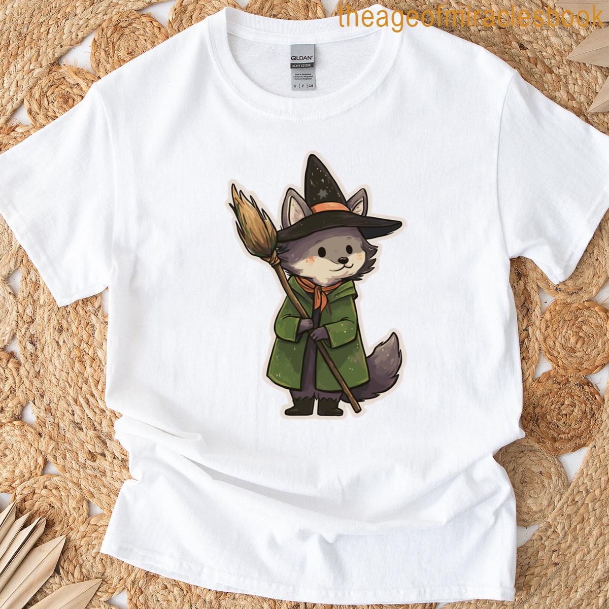 Magical Witchy Wolf T-shirt