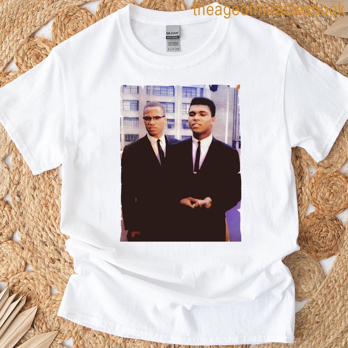 Muhammad Ali Malcolm X T-shirt