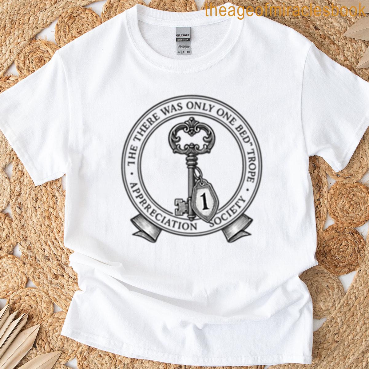 Only One Bed Trope Appreciation Society T-shirt