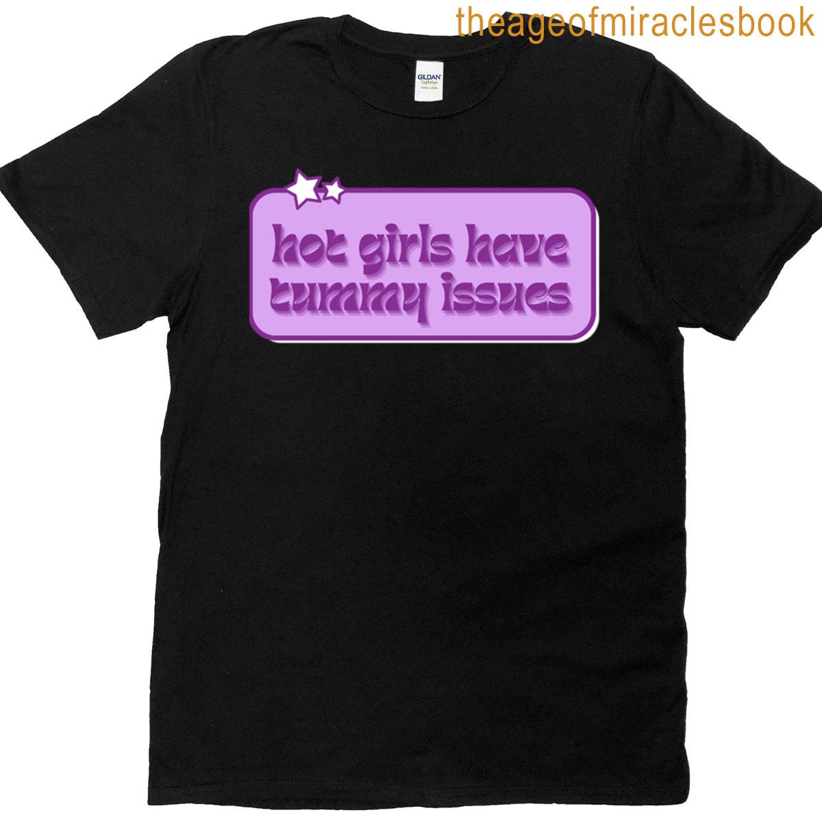 Purple Tummy Issues Oversized T-shirt