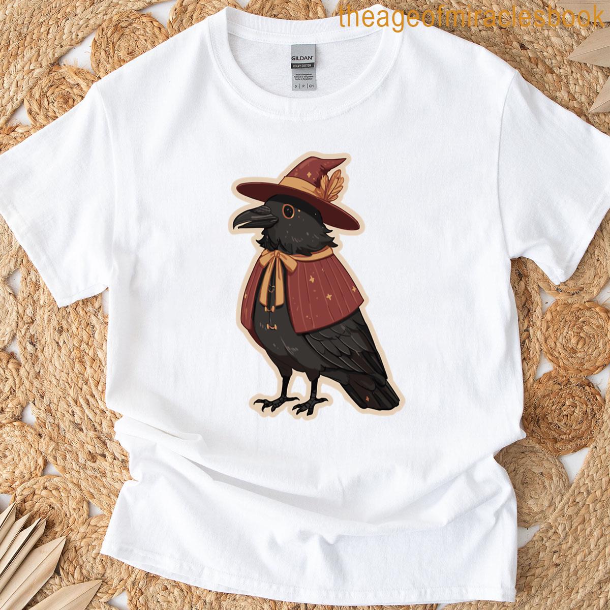 Spooky Witchy Crow T-shirt