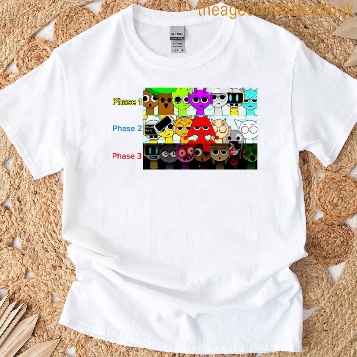 Sprunky Phase 1-3 Jevin Simon Funbot Tunner T-shirt