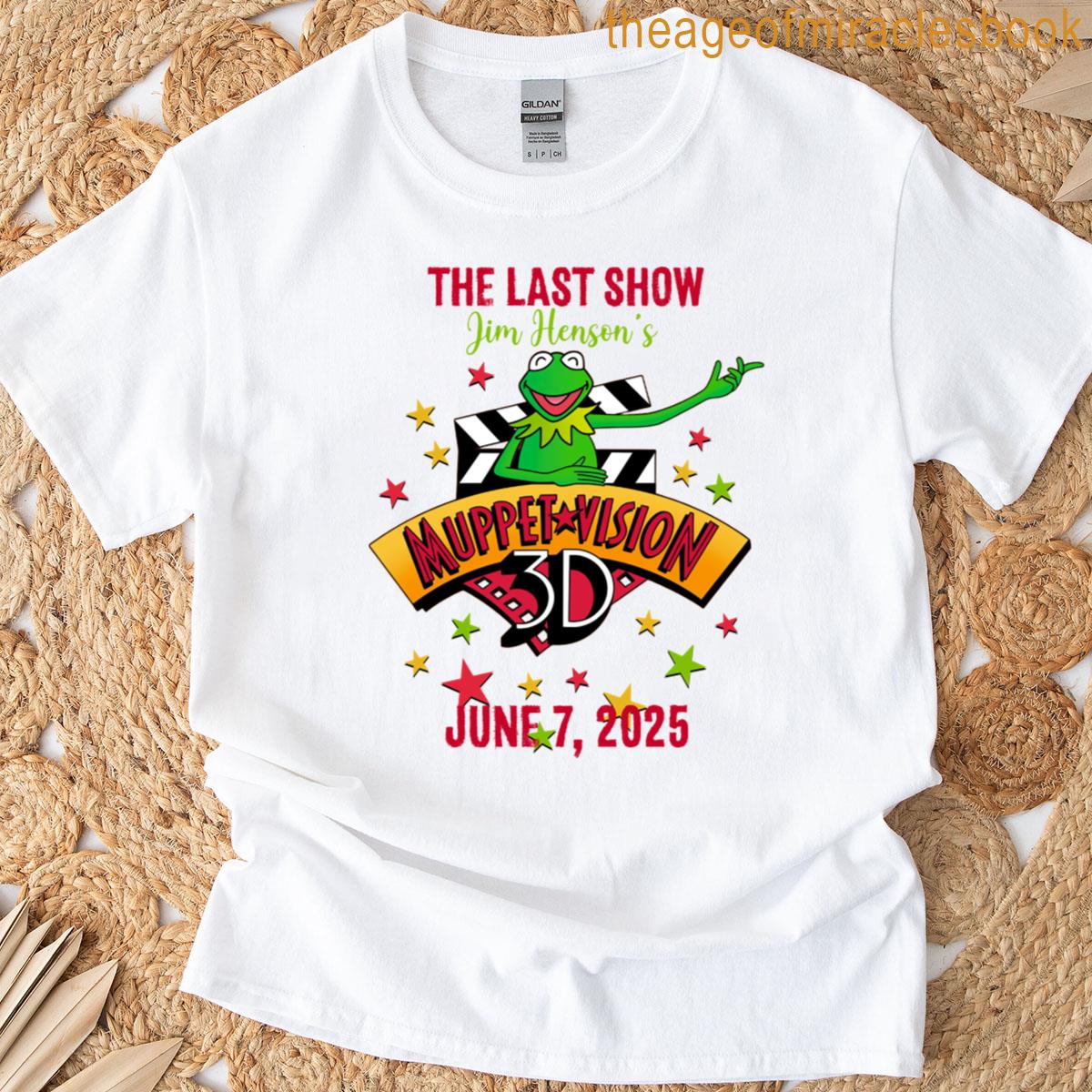 The Last Show Muppet Vision 3d Geek T-shirt