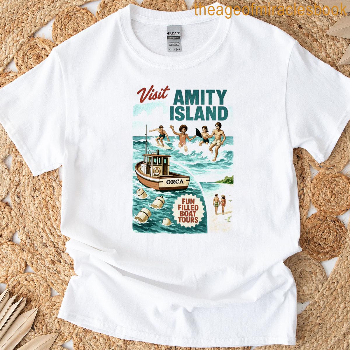 Visit Amity Island 1975 T-shirt