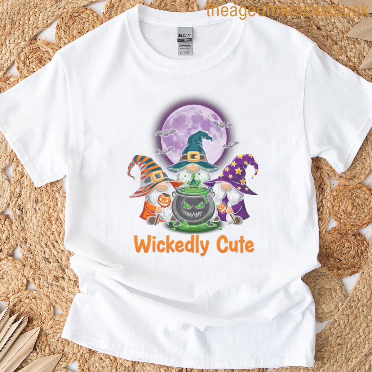 Wickedly Cute Halloween Witch Gnomes T-shirt