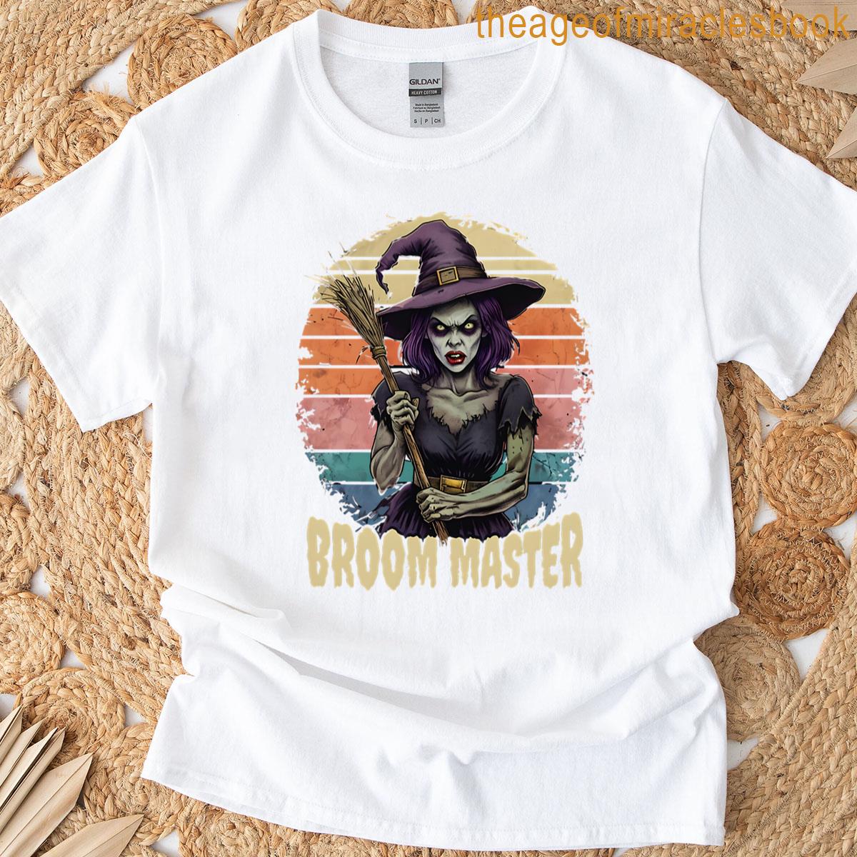 Zombie Witch – Broom Master T-shirt