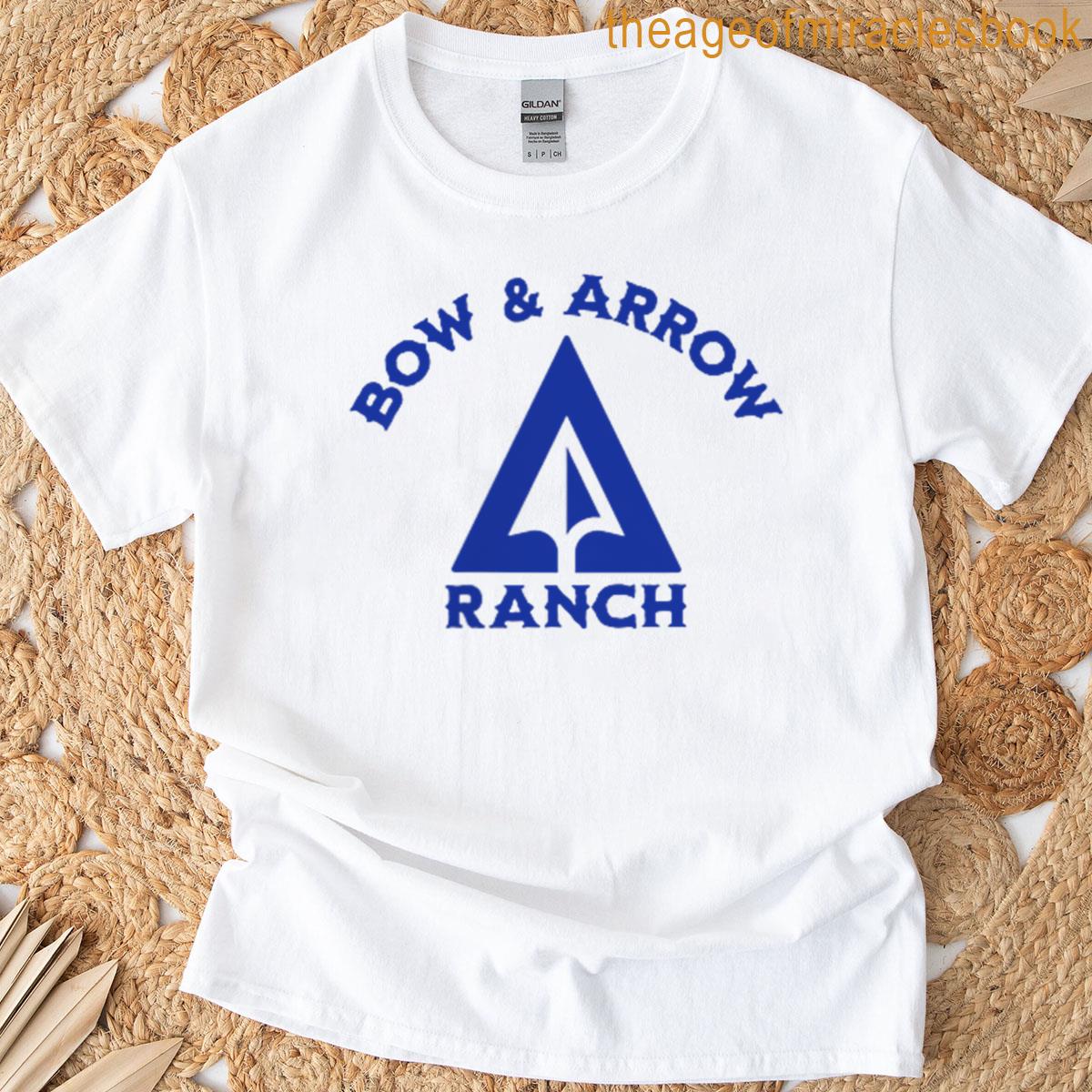 Bow Arrow Ranch Fishing Flag T-shirt
