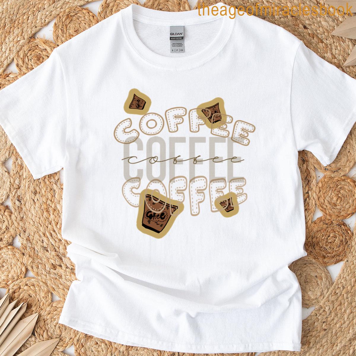Coffee Coffee Coffee Oversized T-shirt