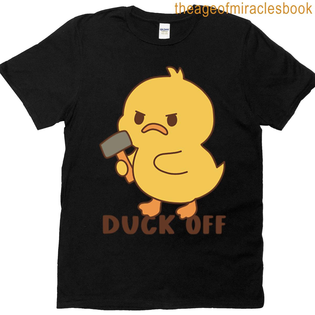 Duck Off Angel Duck T-shirt