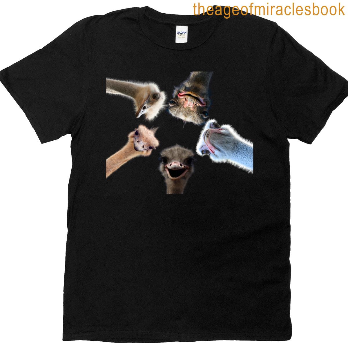 Ostrich Patrol Always Watching T-shirt