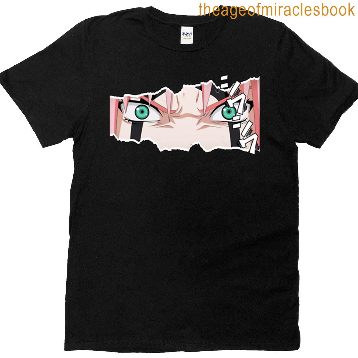 Seal Anime Eyes Scratch T-shirt