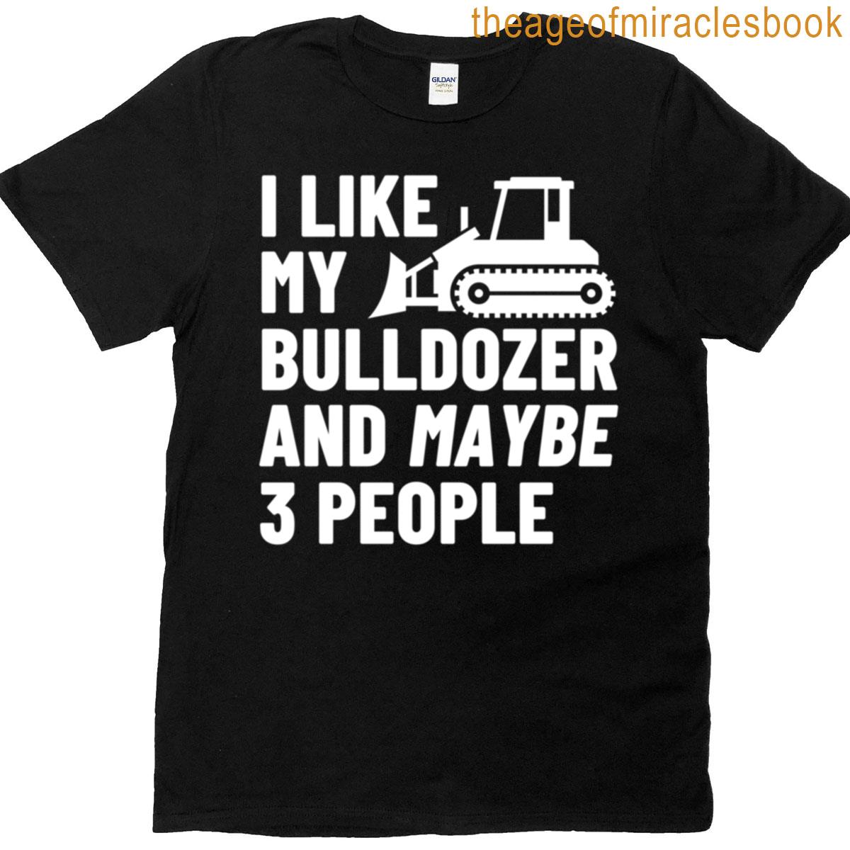 Bulldozer Black And White Oversized T-shirt