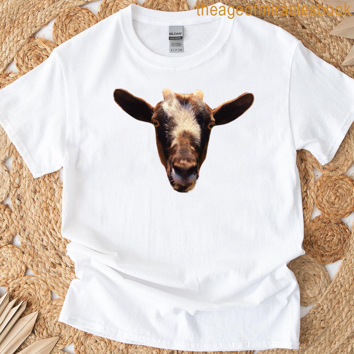 Floating Goat Head – Transparent T-shirt