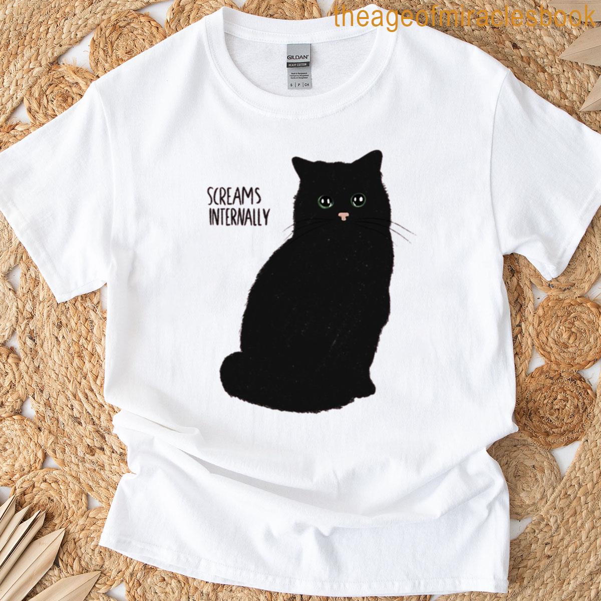 Funny Cat Meme Oversized T-shirt