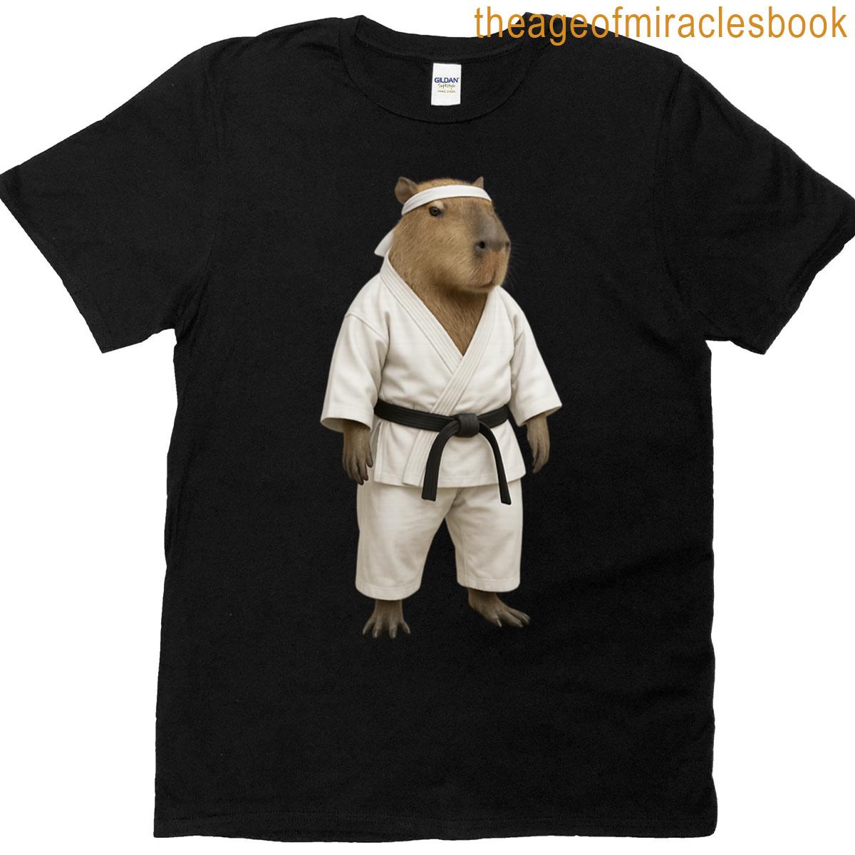 Karate Capybara Oversized T-shirt