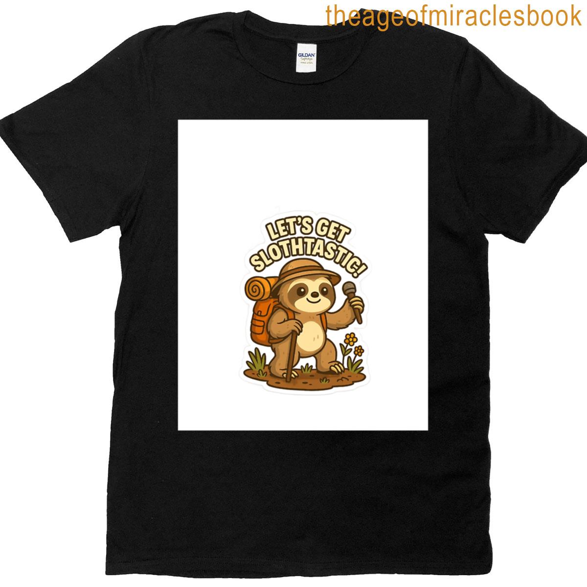 Lets Get Slothtastic Graphic T-shirt