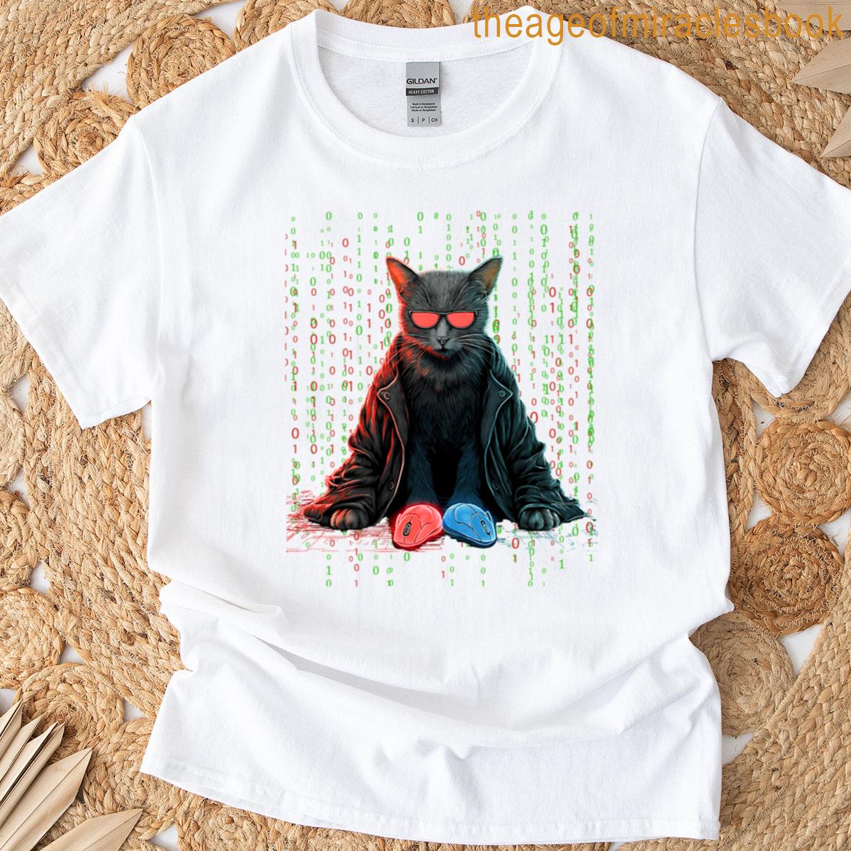 Meowtrix White Code Edition Oversized T-shirt