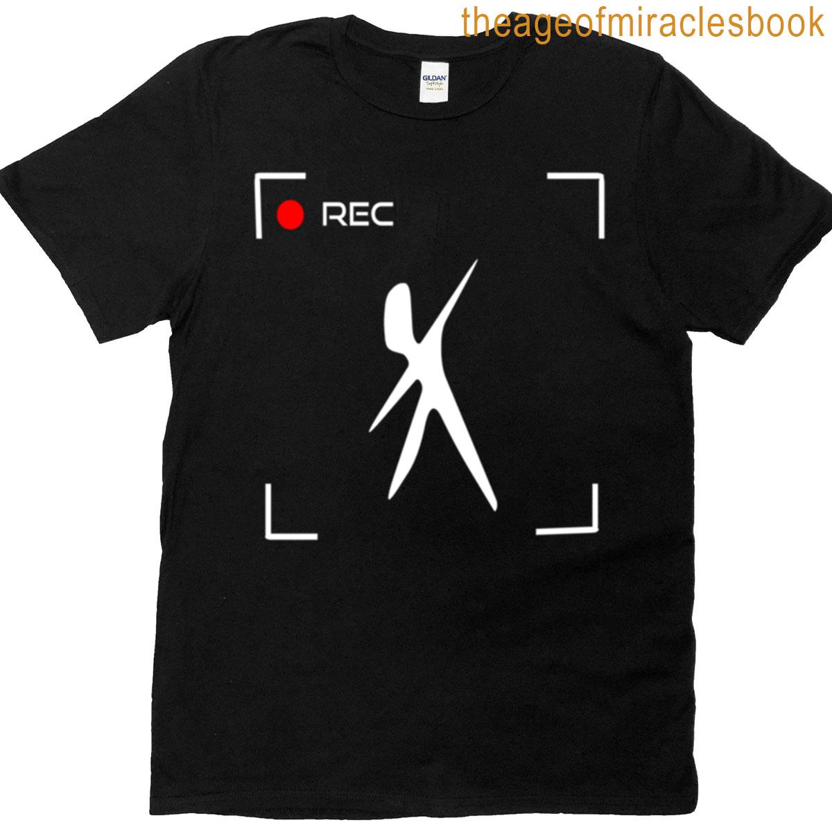 Record On Oversized T-shirt