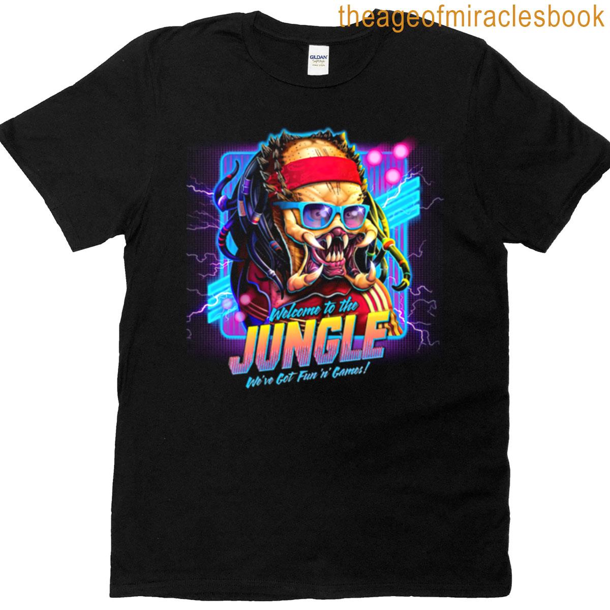 Retro Jungle Warrior Fun Games Edition T-shirt