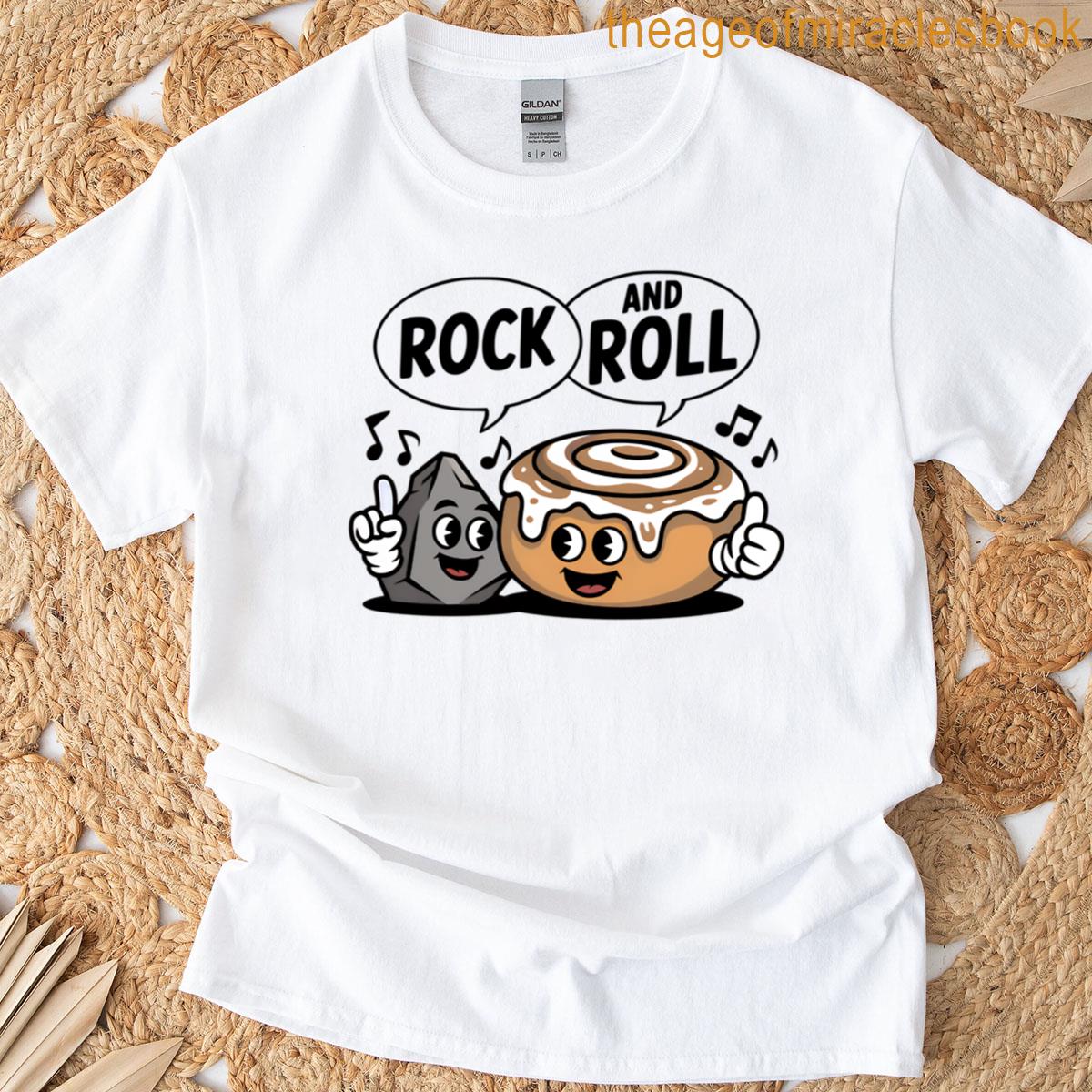 Rock And Roll Cinnamon Pun T-shirt