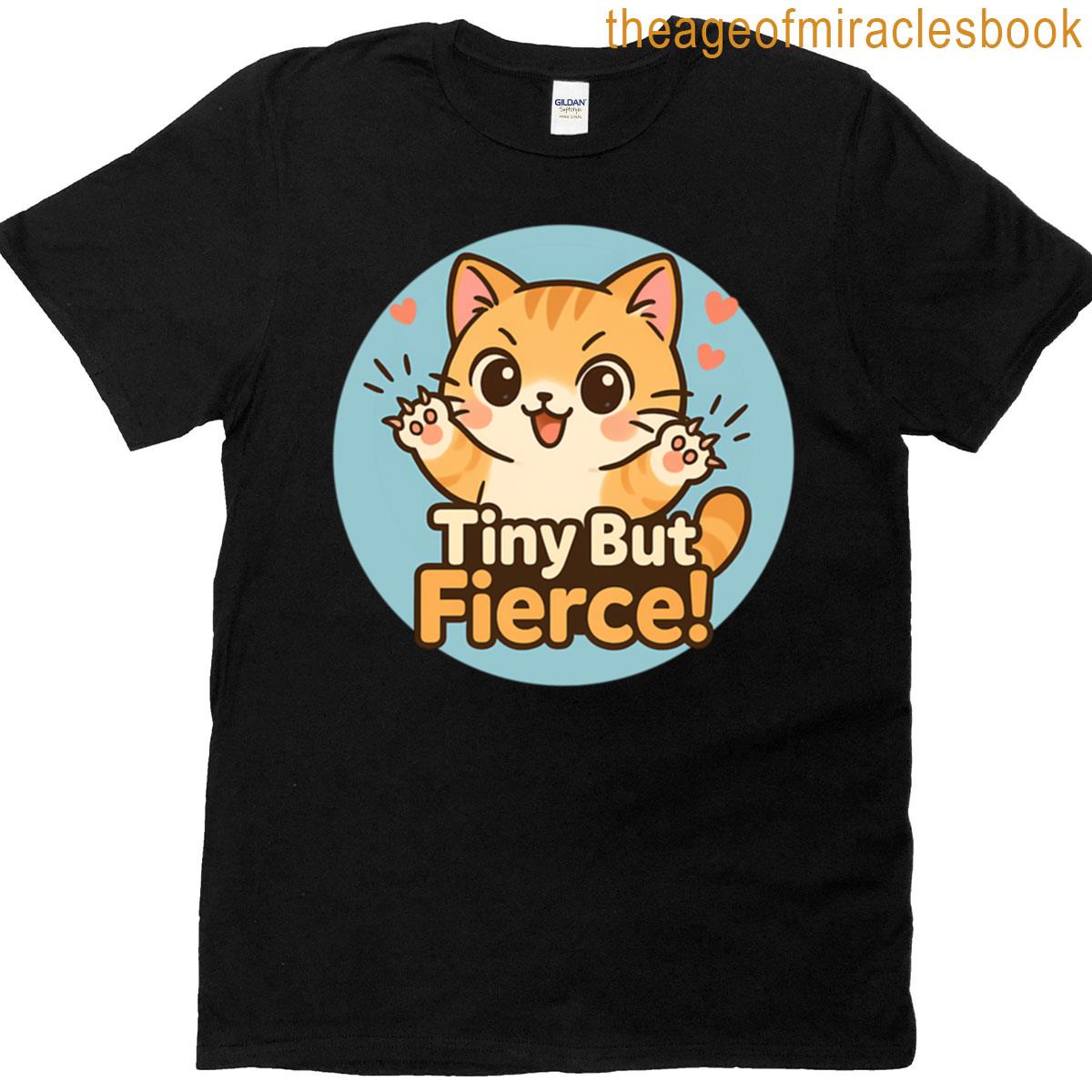 Tiny Fierce Cat Claws Sticker T-shirt