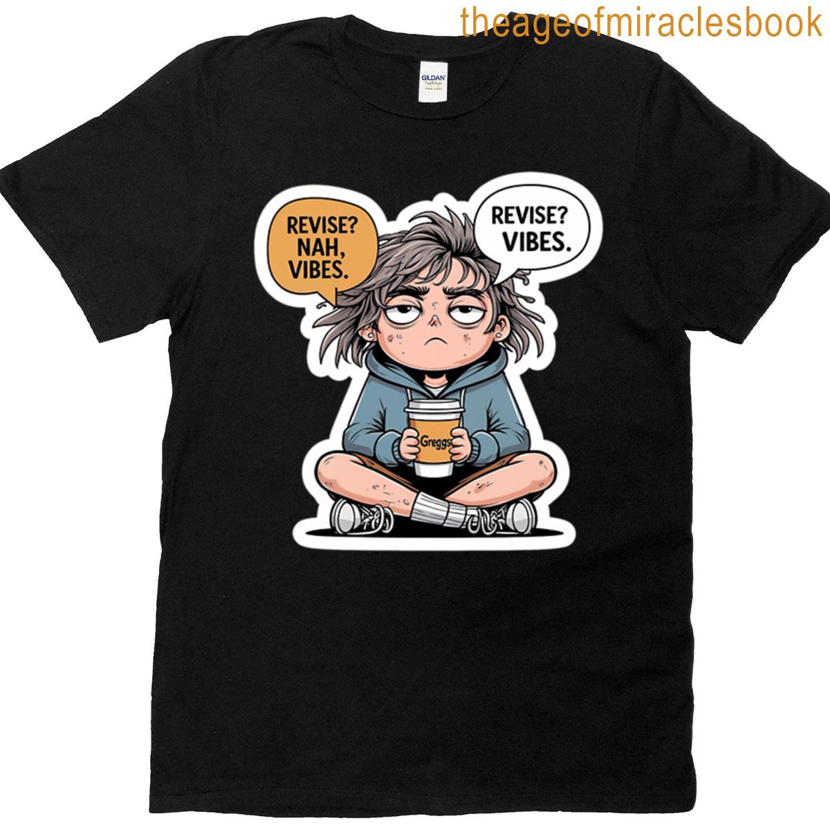 Tired Student Sticker T-shirt