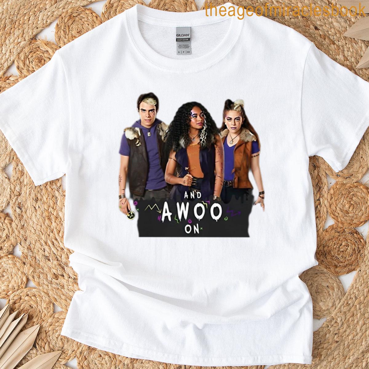 And Awoo On Zombies T-shirt