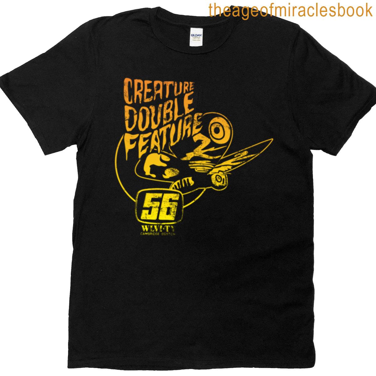 Creature Double Feature Moth T-shirt
