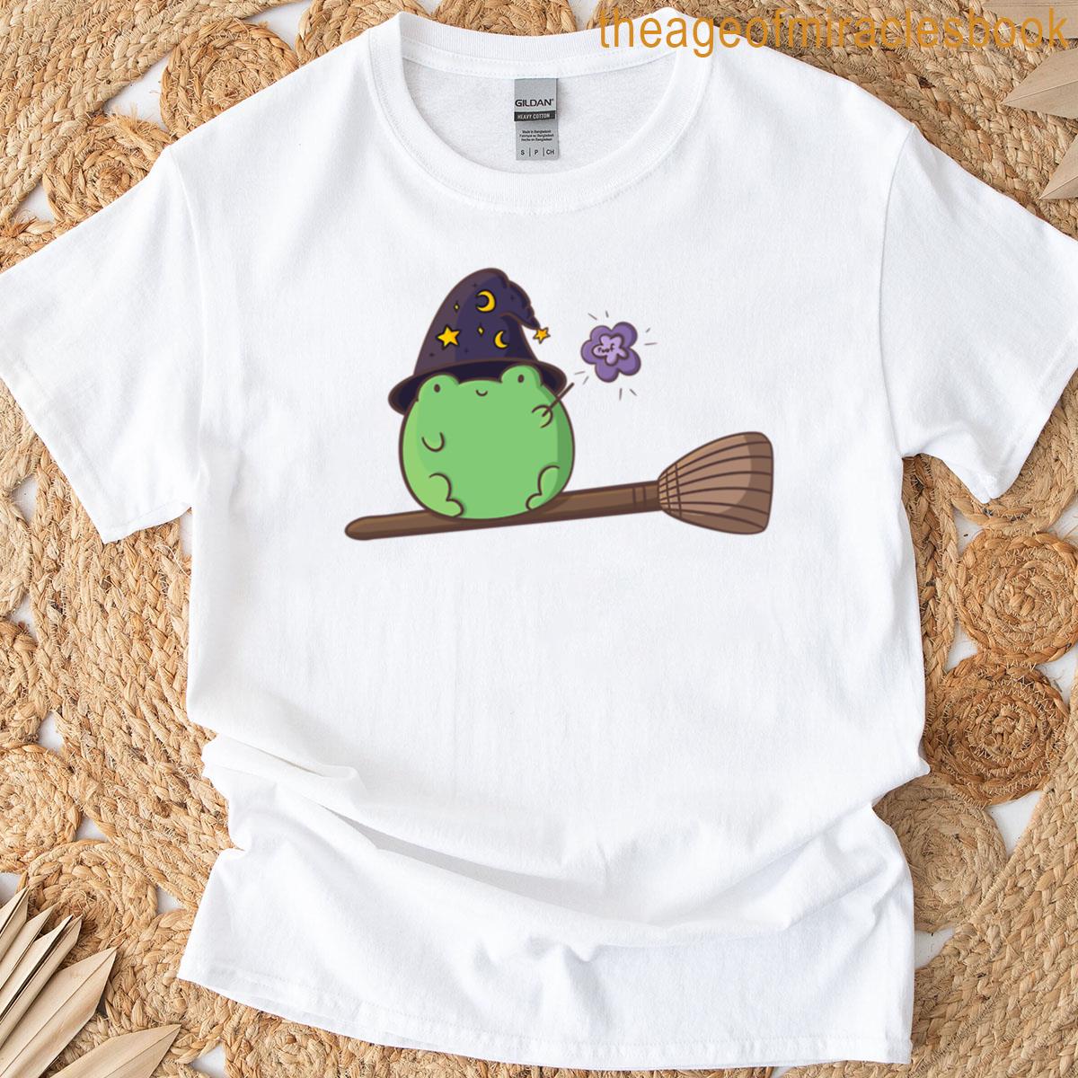 Cute Frog Witch T-shirt