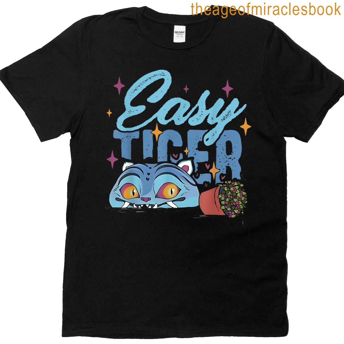 Easy Tiger Tee Derpy Tiger And Bird T-shirt