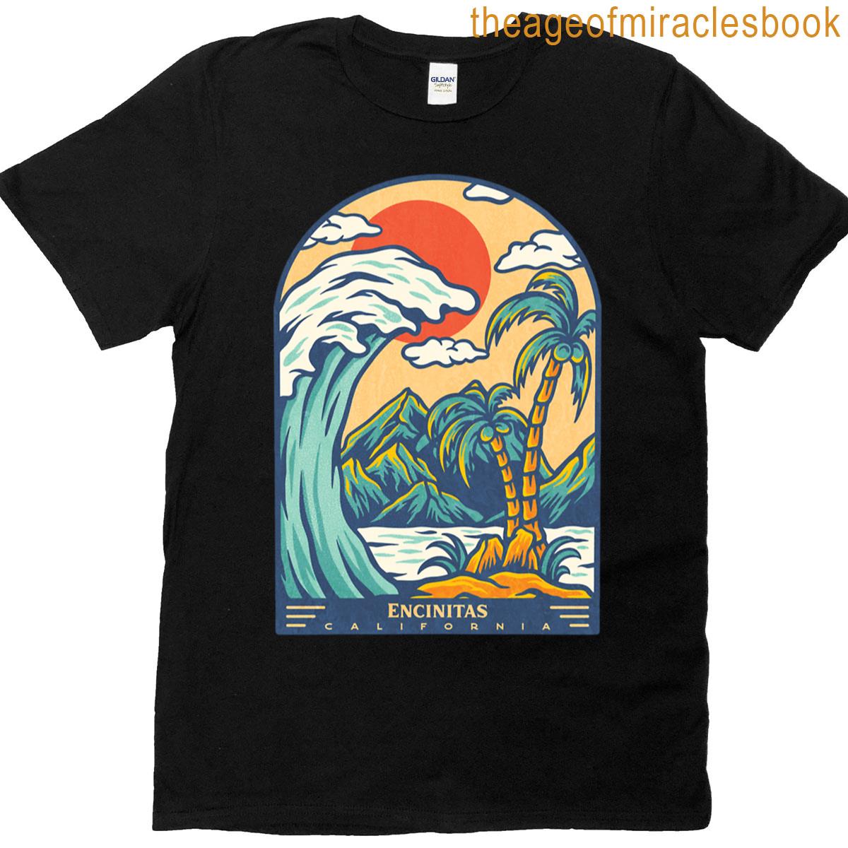 Encinitas Palm Sun T-shirt