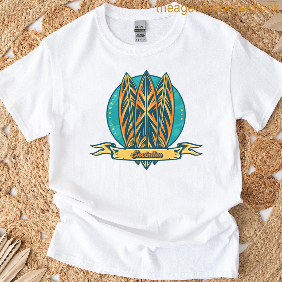 Encinitas Surf Banner T-shirt