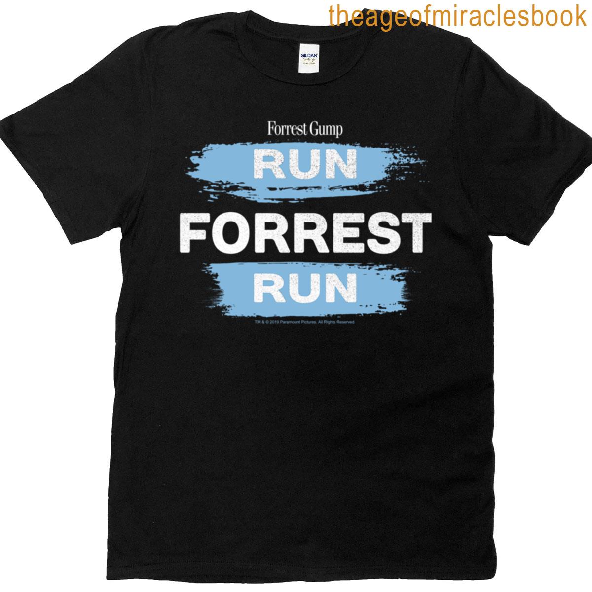 Forrest Gump Run Forrest Run Paint Swipe T-shirt