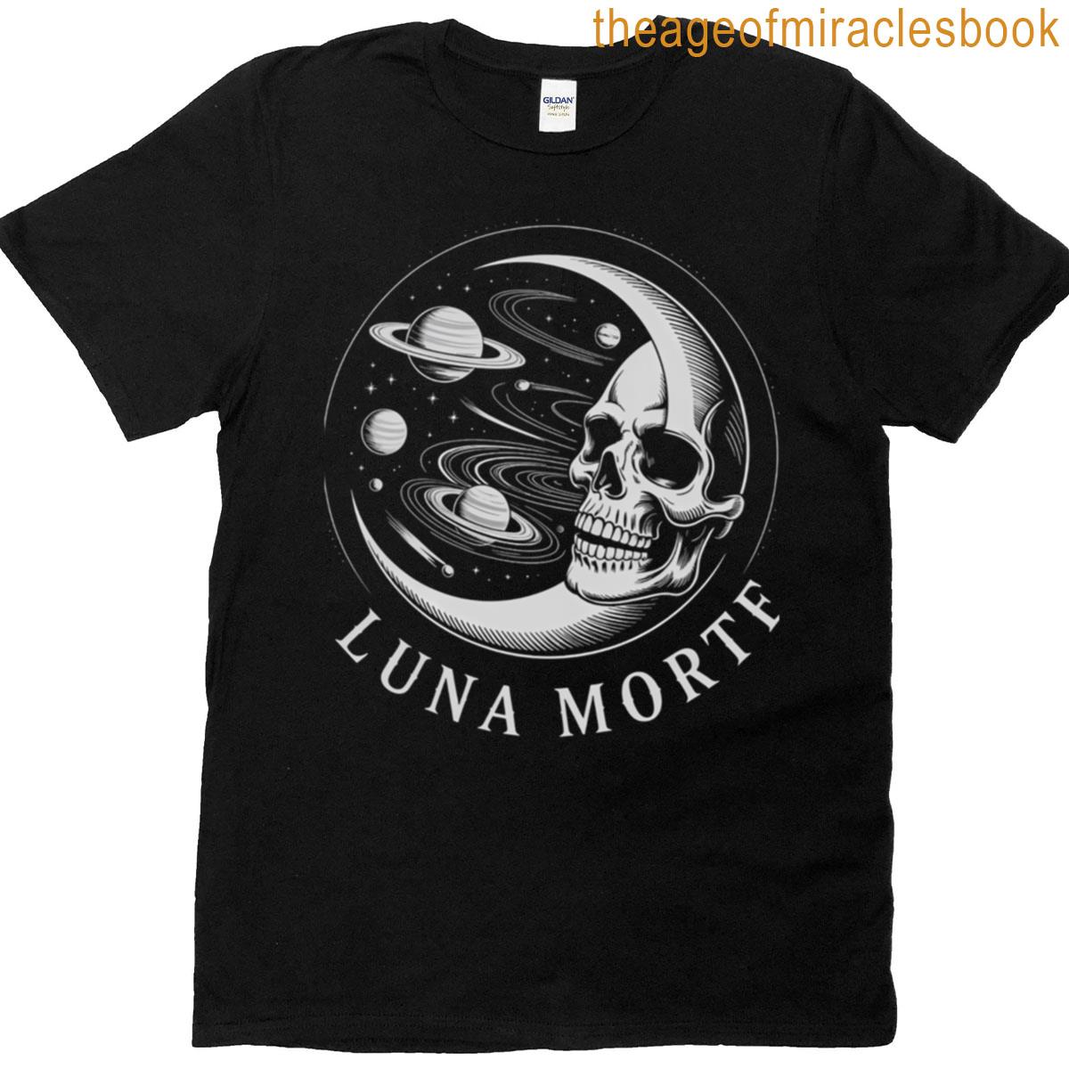 Goth Moon Occult Skull Space Witch Photoroom T-shirt