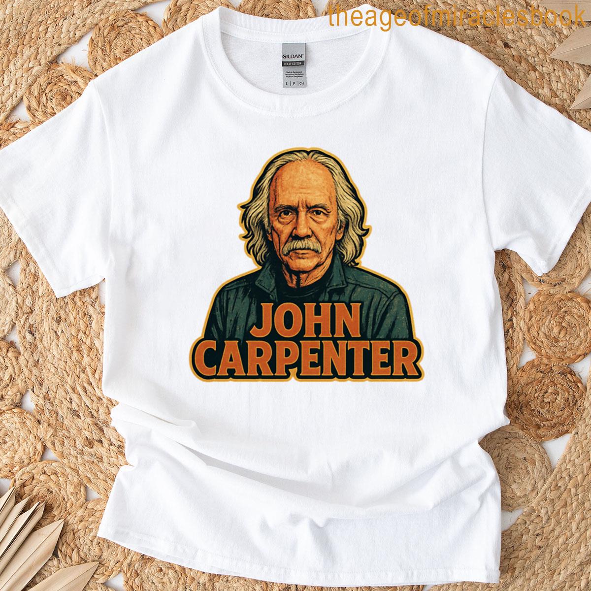 John Carpenter Retro Horror Cinema Legend T-shirt