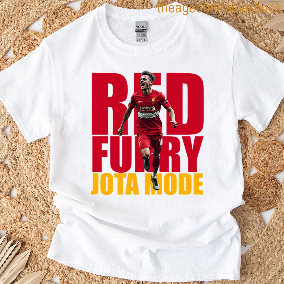 Red Furry Jota Mode T-shirt
