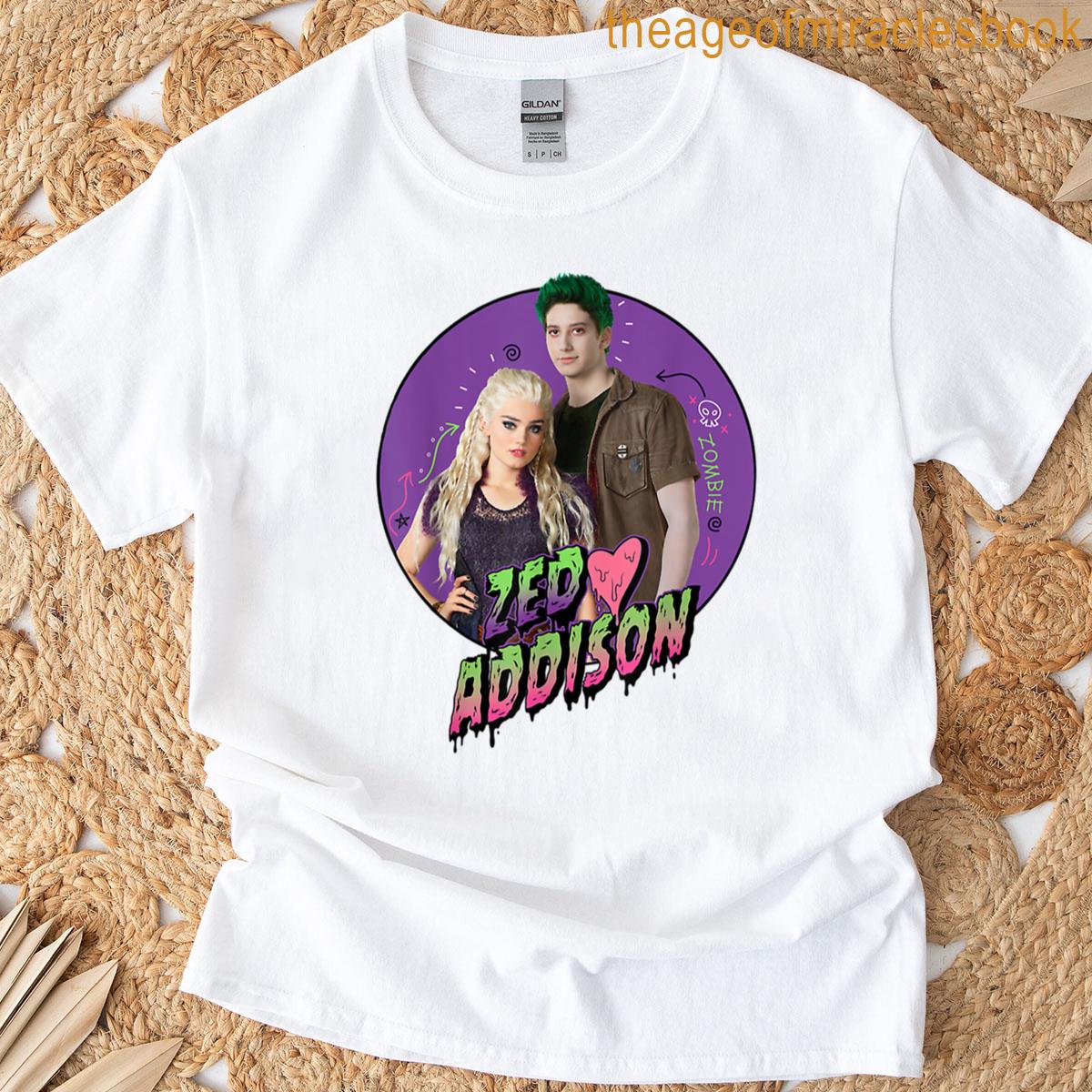 Zombies 2 Zed And Addison Love T-shirt